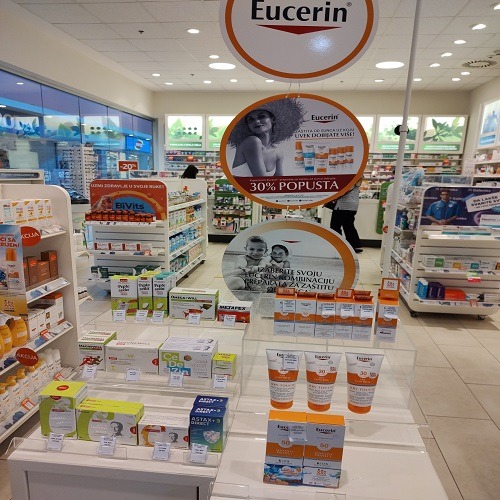 Eucerin Sun proizvodi na sniženju 40% u BENU apoteci